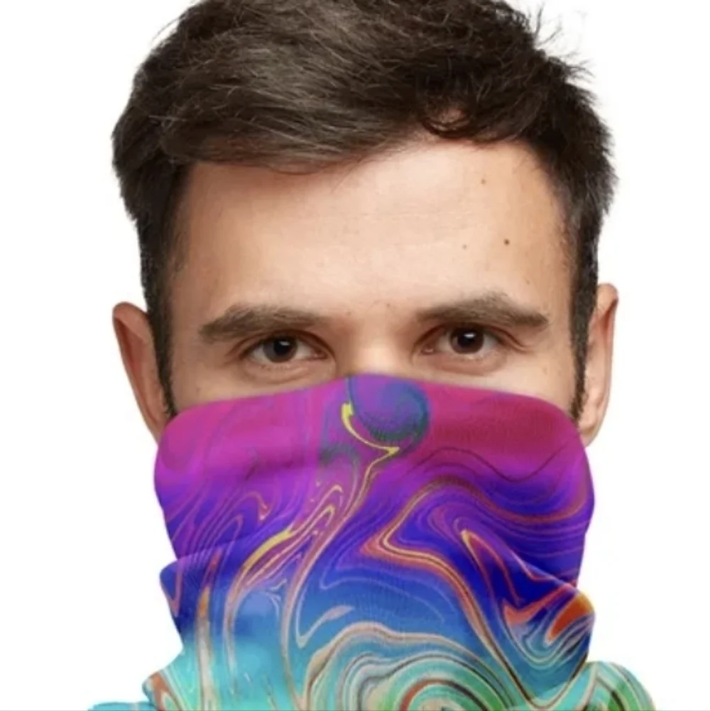 Seamless Masks Rave Bandanas